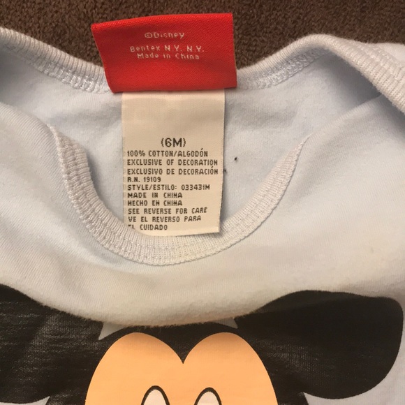 Vintage Baby Boy Mickey Mouse 2 Piece Outfit - Picture 3 of 6